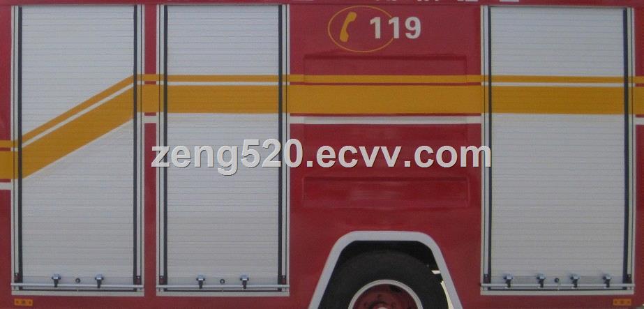 Fire Fighting Truck Aluminum Roller Shutter Roll Up Door Equipment