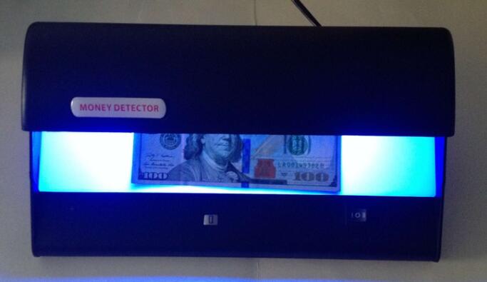 High power 16W UV money detector fake bill detector with UV white light High power 16W UV money detector fake bill detector with UV white light