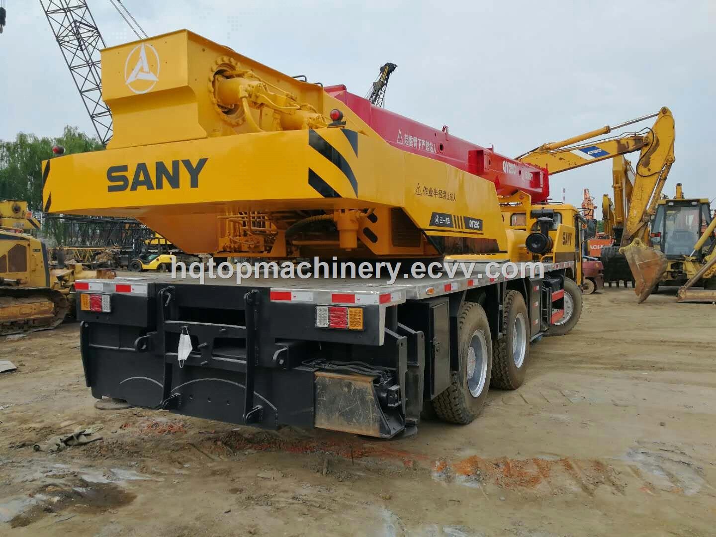 Used Sany 25 ton 50 ton Truck Crane Used Cheap QY25C Good Mobile Crane