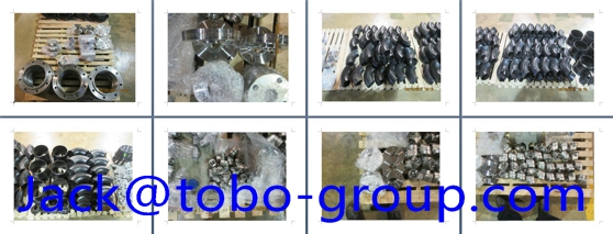 Buttwelding 45D Lateral pipe fitting tee ASTM A403A403M WP309 ASME B169 SCH10S 1212