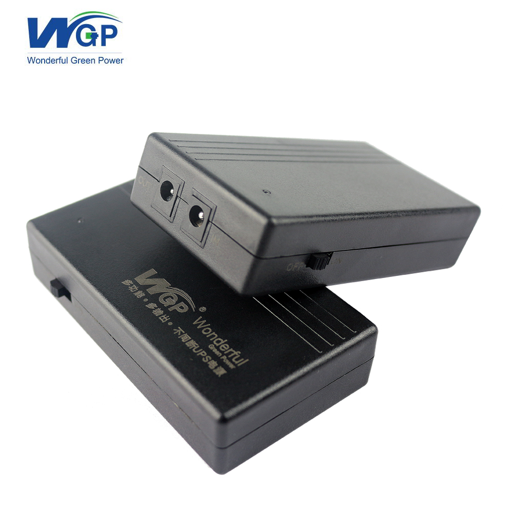 Network system lithium ion battery backup intelligent pluggable mini ups 12v for WiFi router