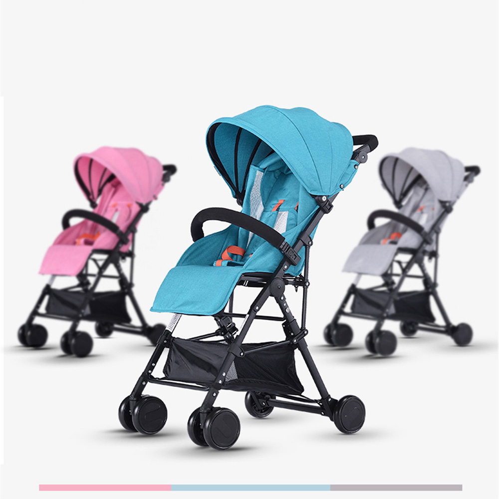 Ultralight portable folding baby travel stroller