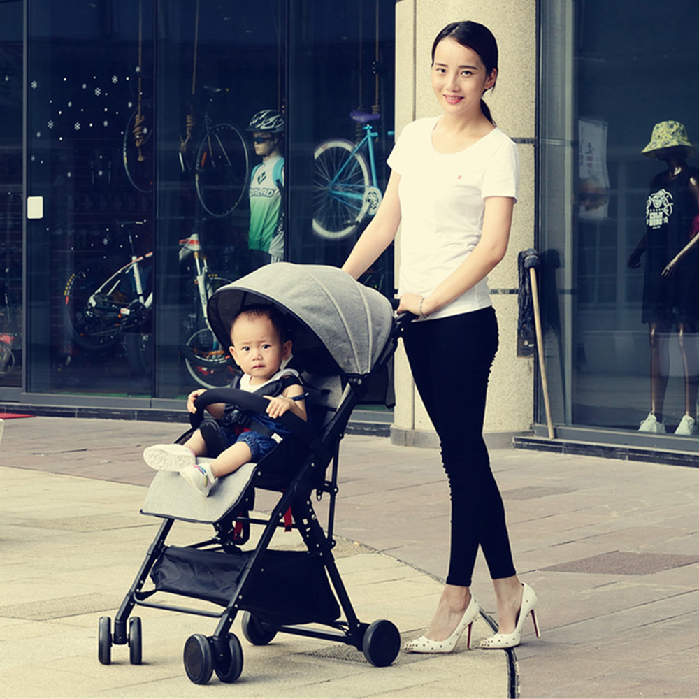 Ultralight portable folding baby travel stroller