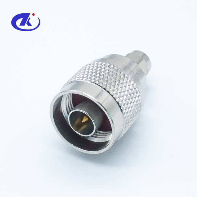 RF connector N male to SMA male adapter