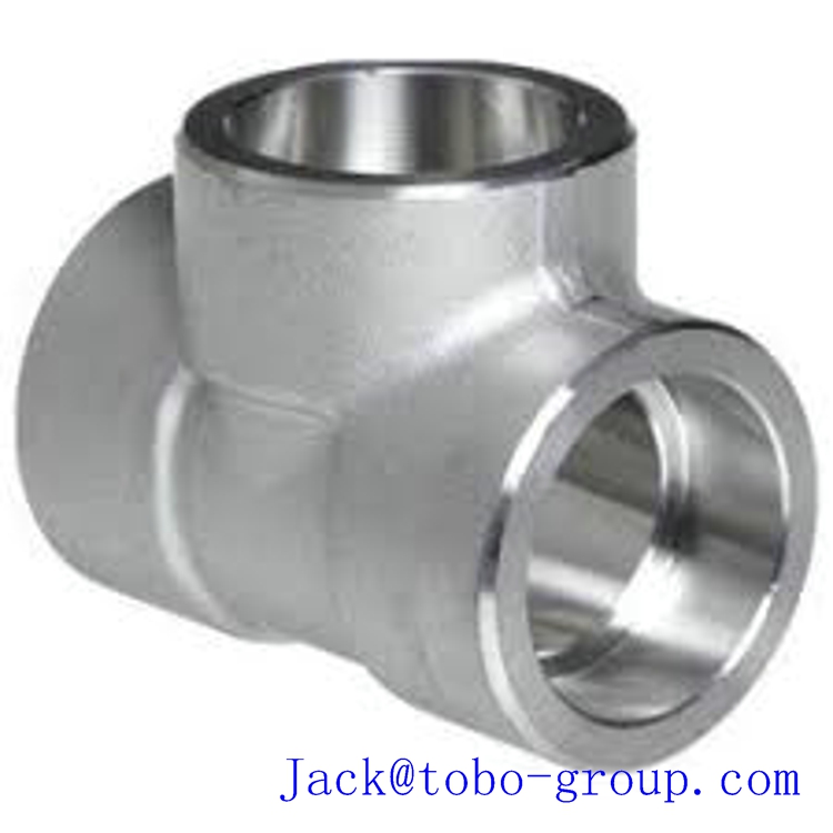 Socketwelding equal Tee forged stainless steel pipe fitting STD 5 ANSI B1611ASTM A403A403M WP316N