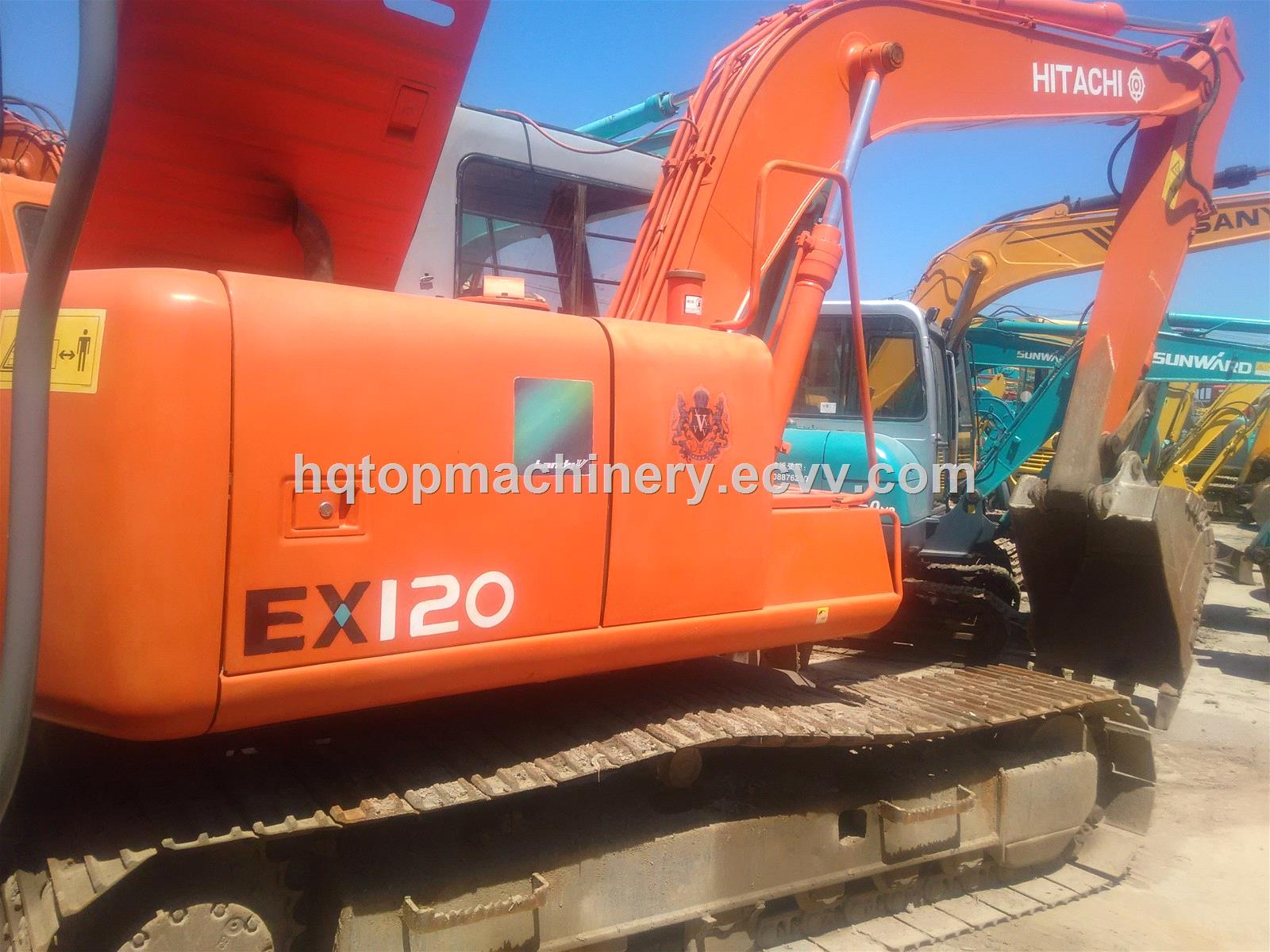 Used Hitachi EX120 EX60 Japanese Crawler Excavator Secondhand EX1205 Track Excavator For Sale