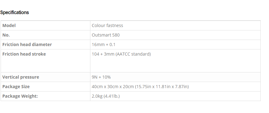 Tester for yarn dyed textile printing and dyeing cloth toy testing machine manual rubbing fastness Tester for yarn dyed