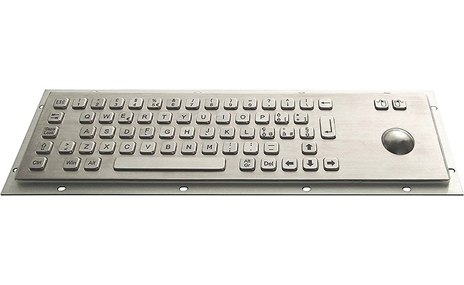 AntiVandal Kiosk Metal Keyboard XBP66B