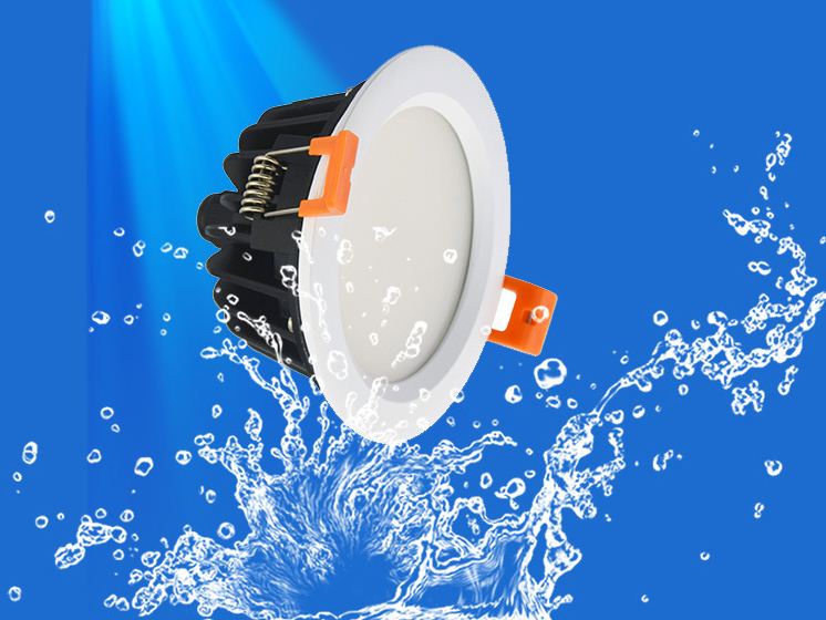 7W Waterproof IP65 LED Bathroom Down Light Kit