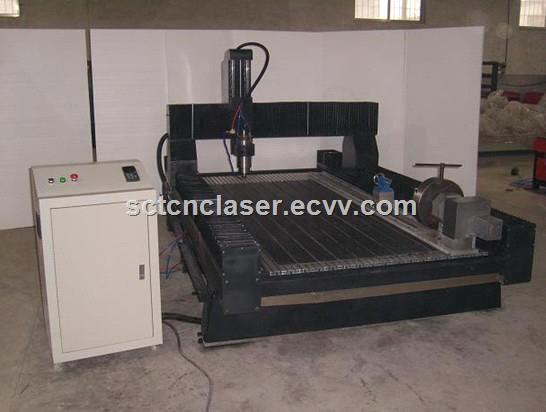 1325 Stone Carving Machine Wood Working Machinery 4 Axis CNC Router with Big Rotary