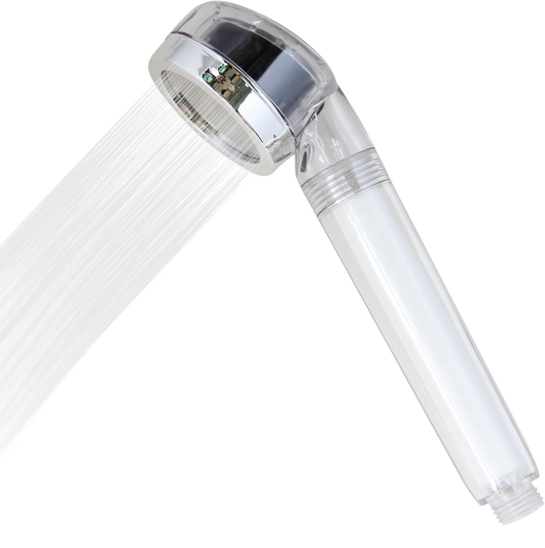IBAMA Handheld Double Filtered Shower Head Pressure Boost and Water Saving for Fixing Dry Skin Hair loss
