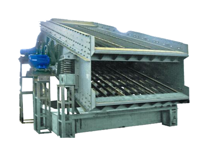 Mobile coke circular vibrating screen