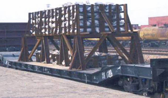 D11 Depressed Center Flat Car Load capacity 40t