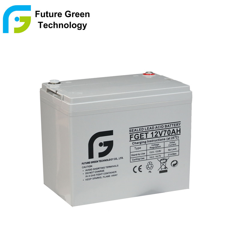 12V 70ah Deep Cycle Gel Battery VRLA Sealed Lead Acid Storage Battery ...