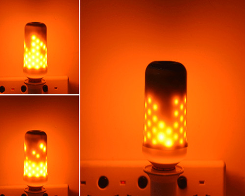 Very Popular LED flame effect Bulb 7W holiday lighting bulb