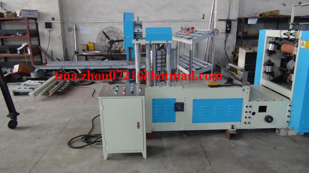 High Capacity paper napkin folding making machine with SIEMENS MOTOR AND PLC