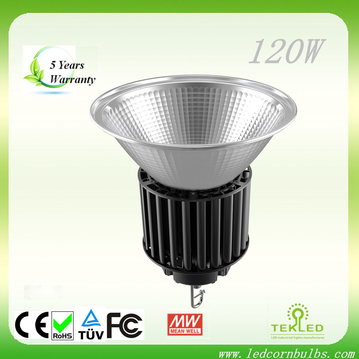 IP65 120W LED High Bay Light CRI80 excellent color redering