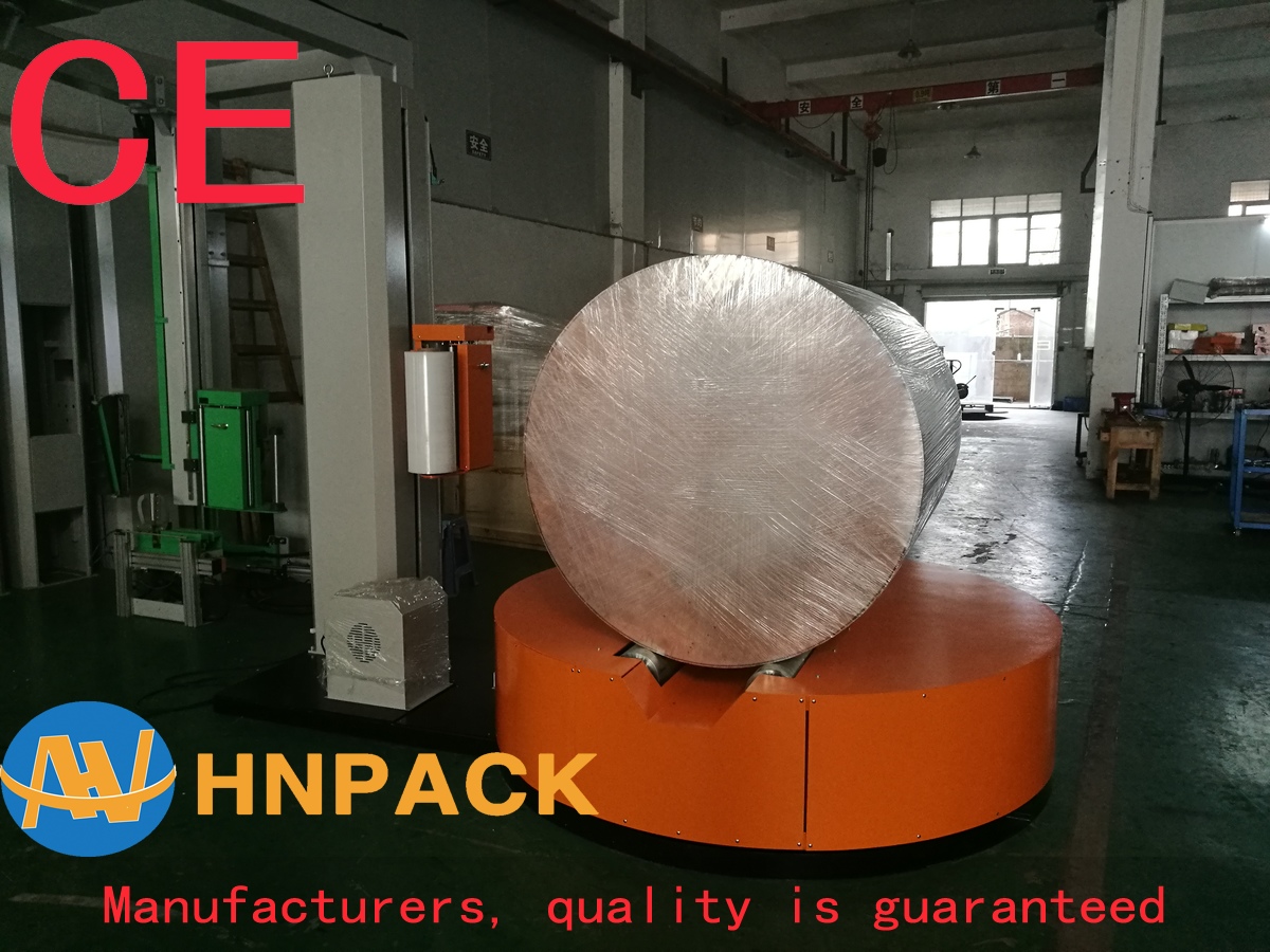 China paper semi auto stretch film reel wrapper supplier manufatcure pallet wrap sellers for pallet stretch wrap packing