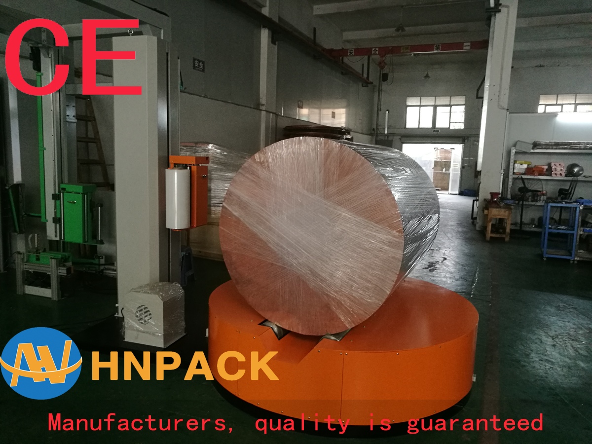 China paper semi auto stretch film reel wrapper supplier manufatcure pallet wrap sellers for pallet stretch wrap packing