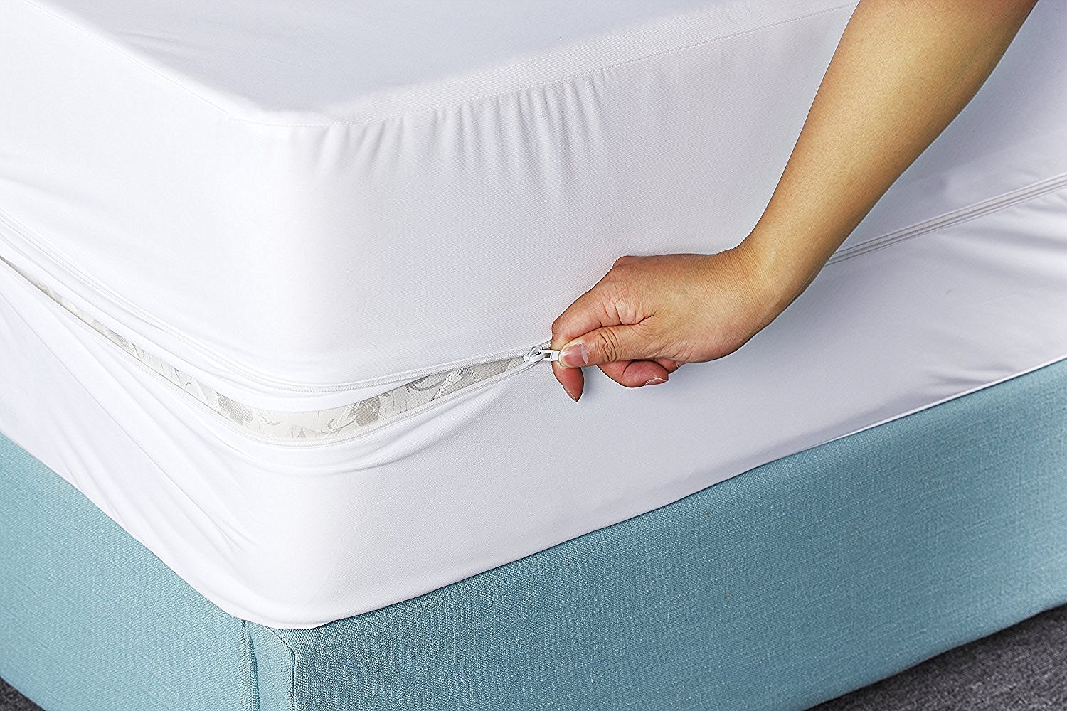 Waterproof Anti Bed Bug Mattress Encasement Bed Cover