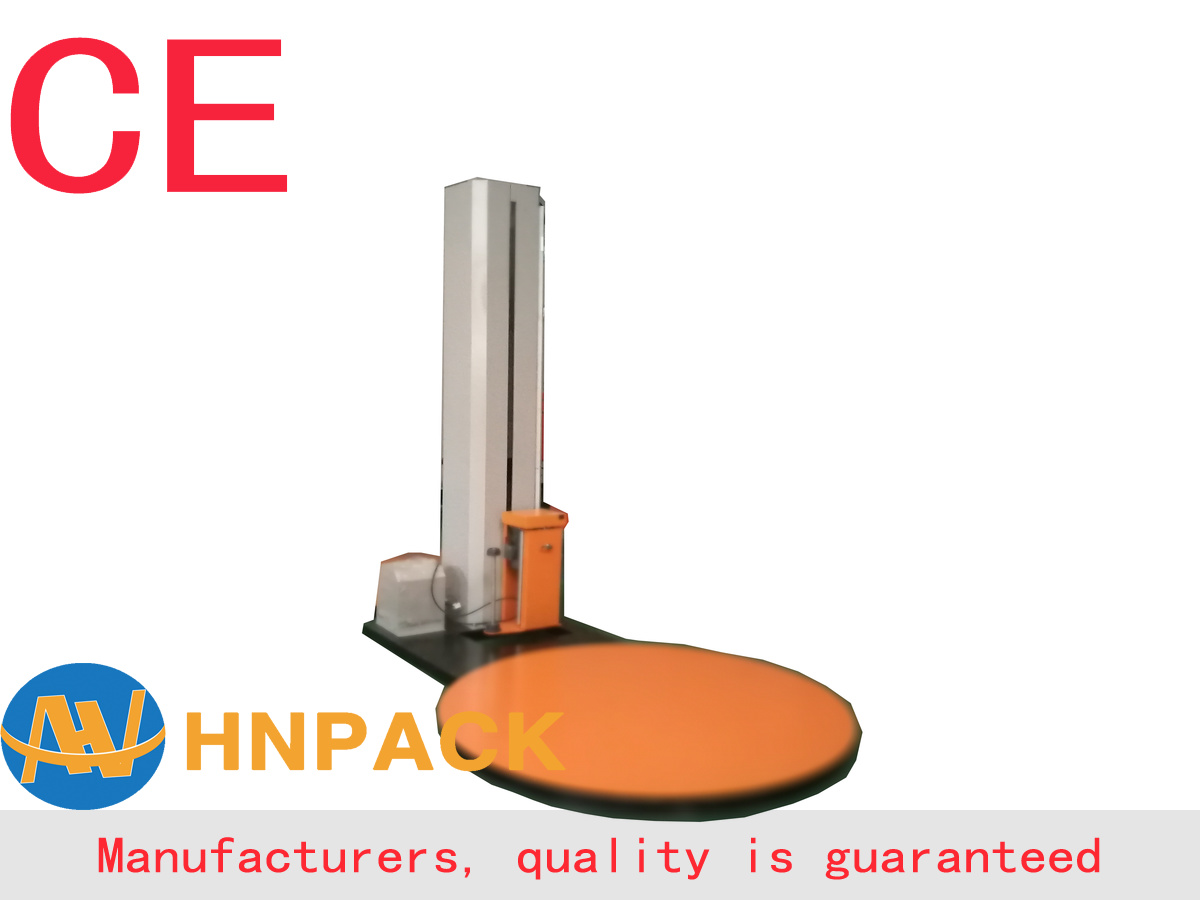 China Pallet Wrapper Power Stretch manufacturer sell CE Power stretch pallet wrap machine