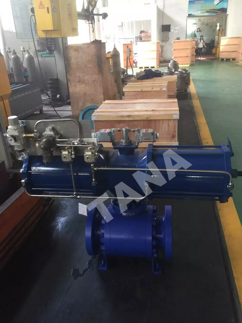 3 piece A105 forged steel ball valve