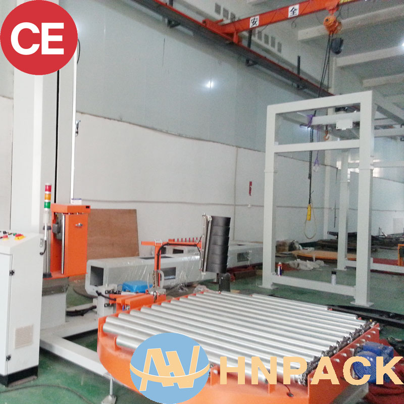 China online Fully Auto Turntable Stretch Wrapper Top Sheet Dispenser supplier and seller