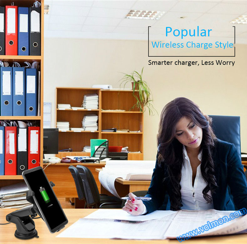 Fast Wireless Charger for car best sale Qi Wireless Charger