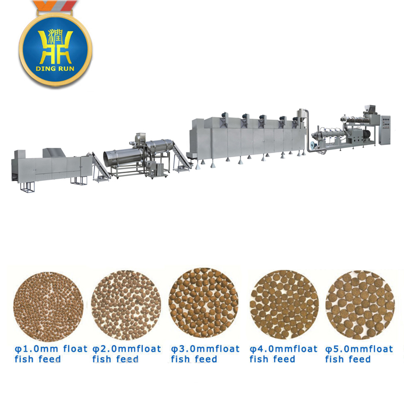 fish feed machine wet type floating fish feed pellet machine