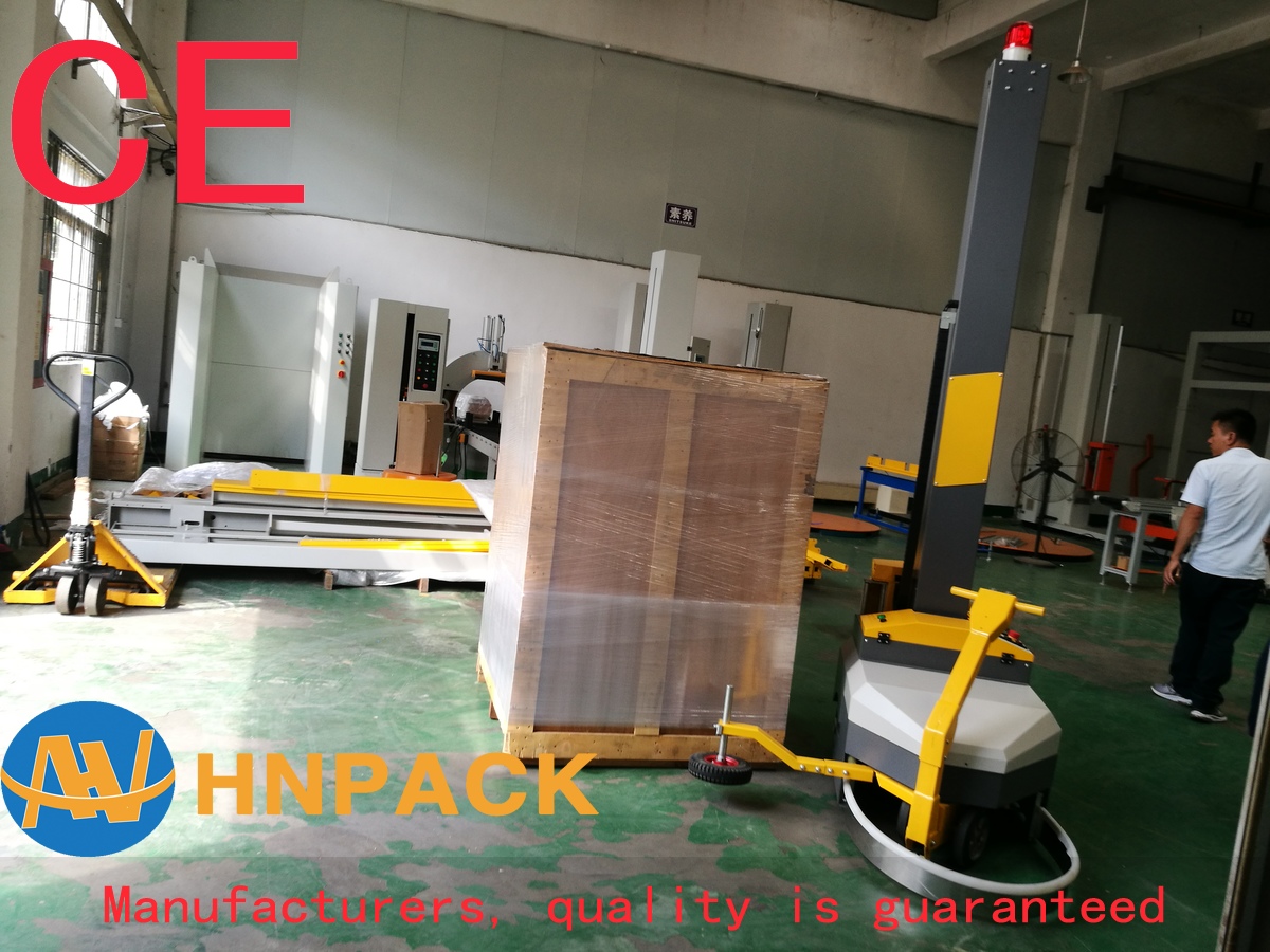 China Hot sale product robot wrapper manufacturer supply CE robot wrapping machine sell