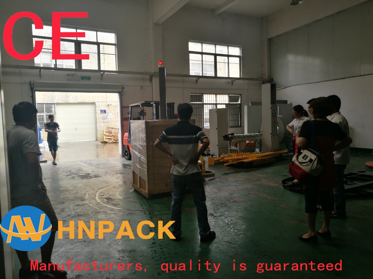 China Hot sale product robot wrapper manufacturer supply CE robot wrapping machine sell