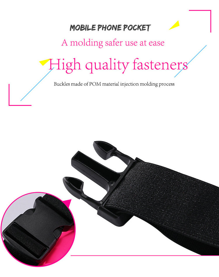 Hot Sale Running Touch Screen Phone Waterproof Waist bag