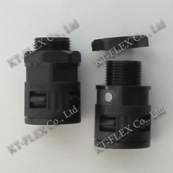 KTFLEX 90 degree nylon flexible conduit connector