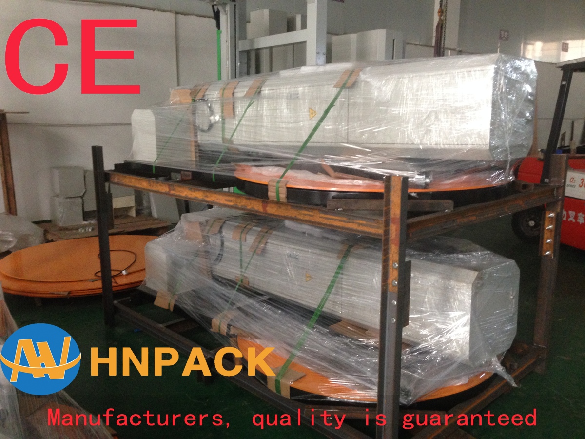 China pallet wrapper manufacturer supply Pallet Wrapping machine Mechanical Brake selling foe pallet packing machine