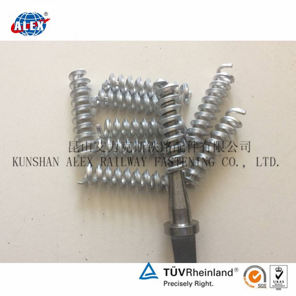 Aluminum Coil and Wedge Used with Railway Screw Spike