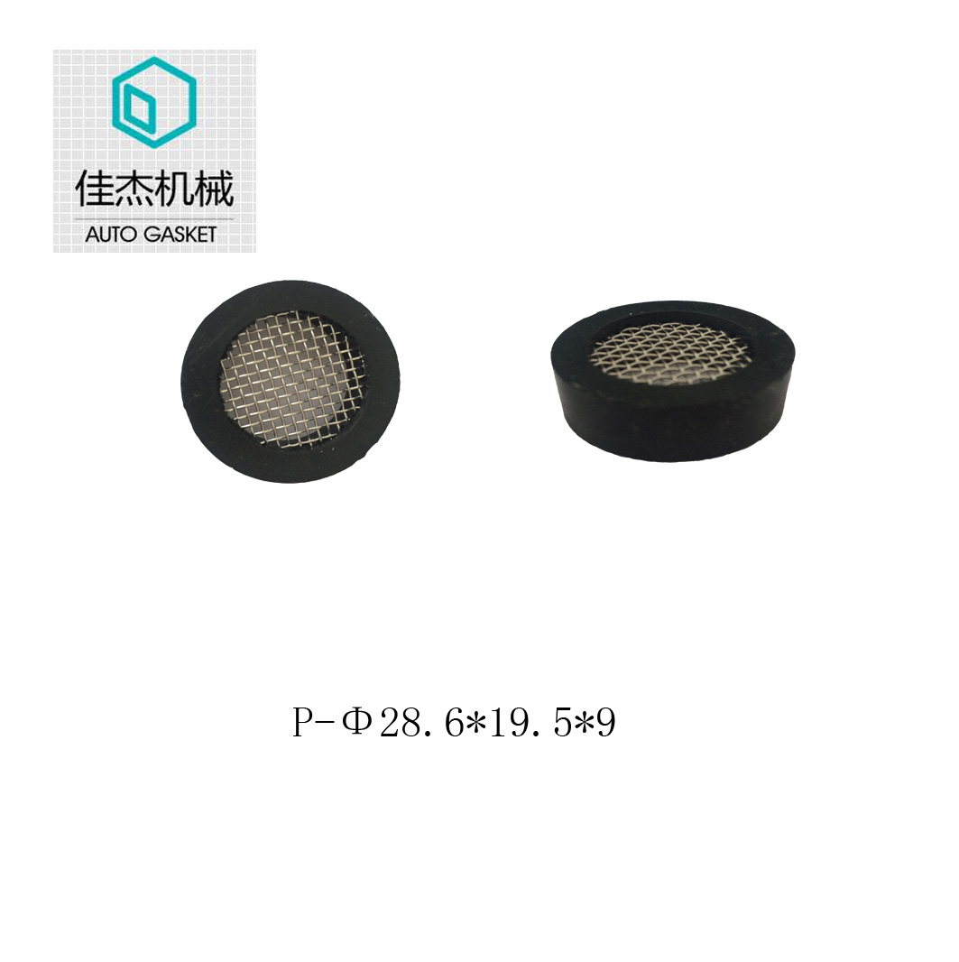 rubberplastic wrapping filter mesh on water cleaning machine