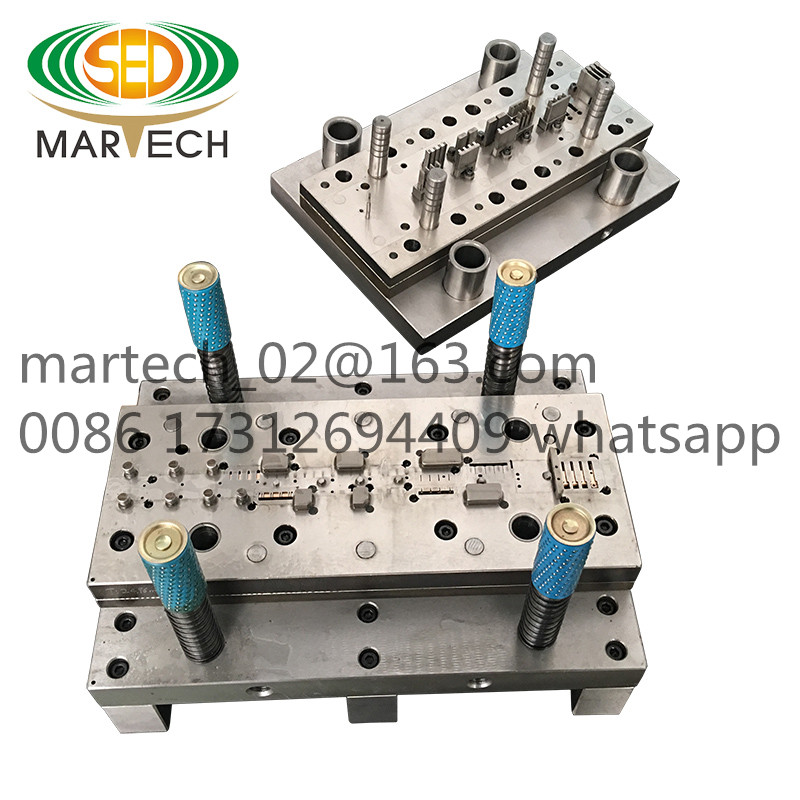 Kunshan factory supply good quality 08mm phosphor bronze terminal progressive dies