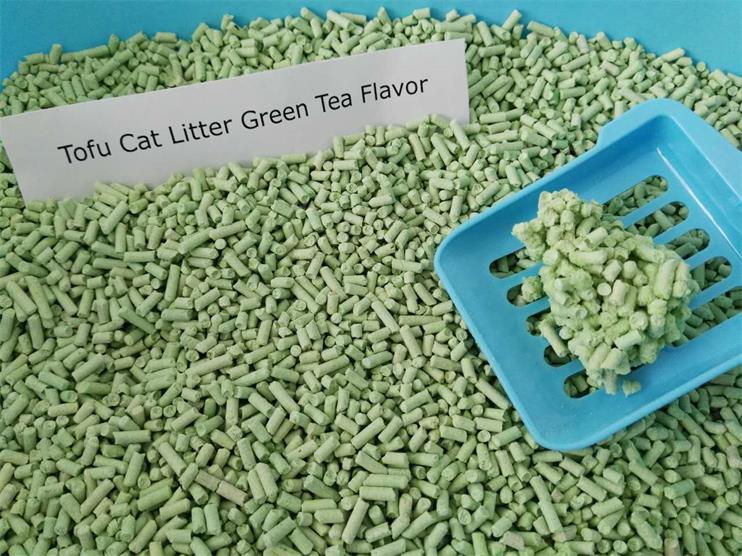 Clumping Absorption Green Tea Cat Litter