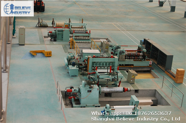 High Precision Cold Steel Coil Slitting Line 02mm to 08mm1250mm
