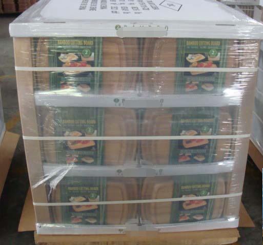 OEMODM US standard Cardboard Pallet Display with 4 sides for demonstrating products PDQ Displays