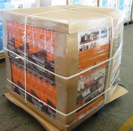 OEMODM US standard Cardboard Pallet Display with 4 sides for demonstrating products PDQ Displays