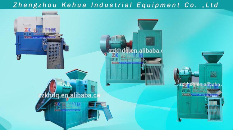 charcoal powder coke ash mil scale briquette machine