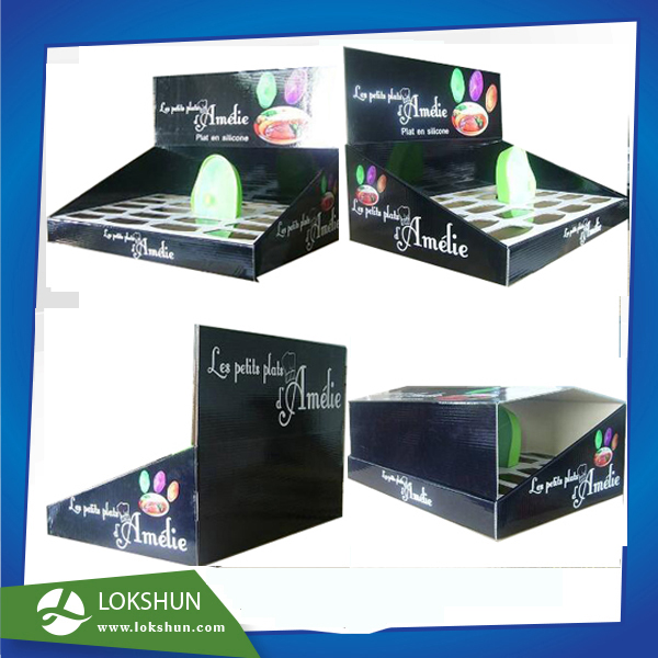 Oem Odm Foldable Cardboard Countertop Display Carton Box Pdq