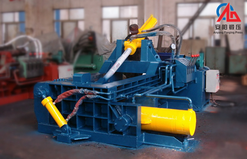Hydraulic Baling Press for metal scrap recycling