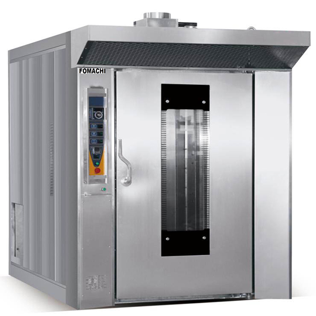 Commercial Rotary Rack Oven 32 Trays Gas Bakery Oven FMXRF32G