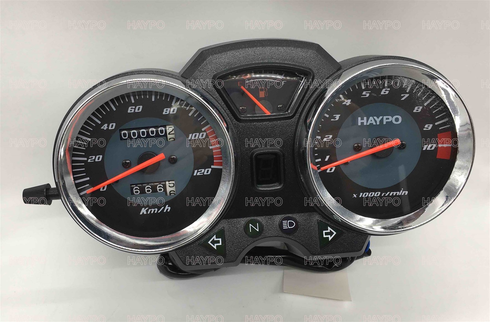 Motorcycle parts instrument assembly