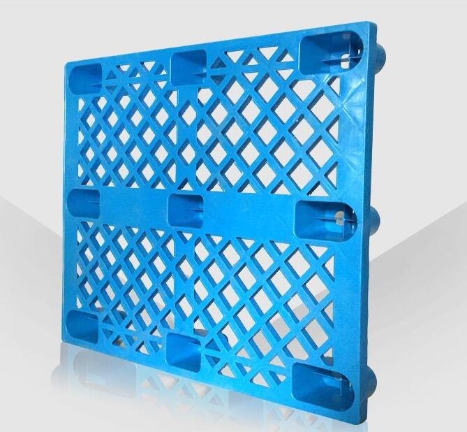 EU Standards 12001000140mm HDPE Plastic Pallet Nine Feet 4Way Sigle Side Plastic Tray YX1210A