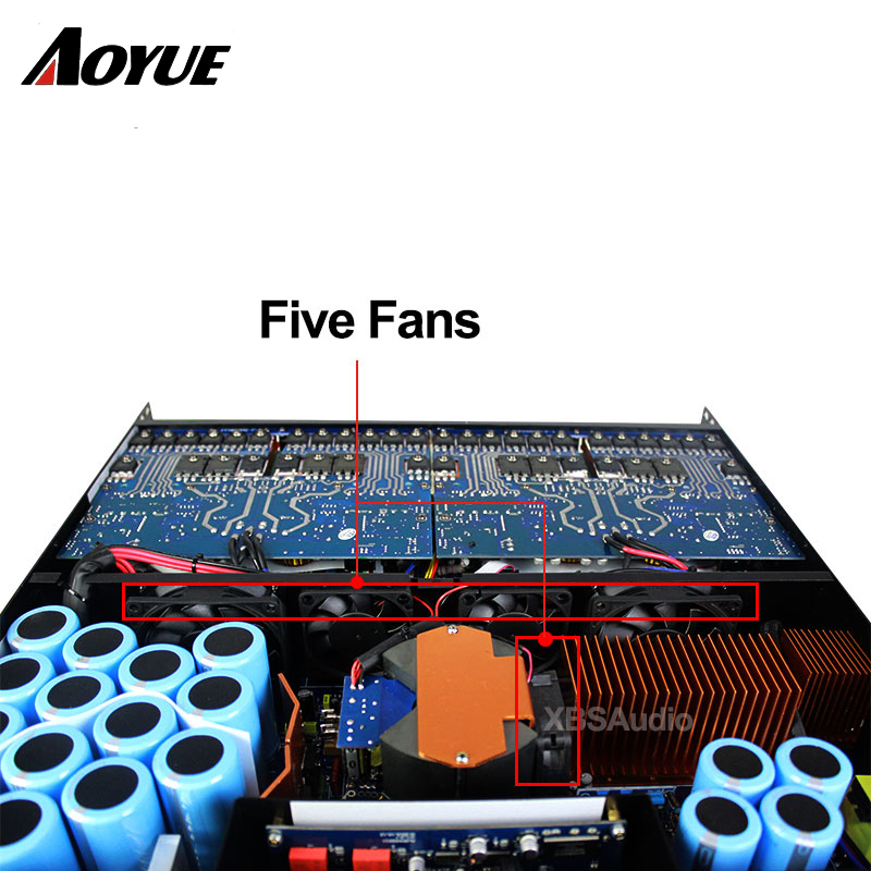 2018 professional DSP digital led display power amplifier 2200w 4 channel supplier