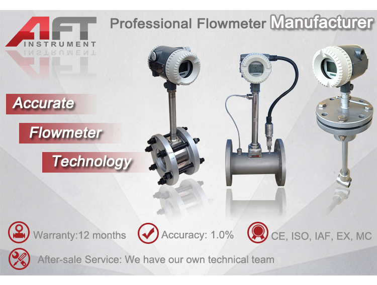 420mA Local Display Vortex Gas Flow Meter