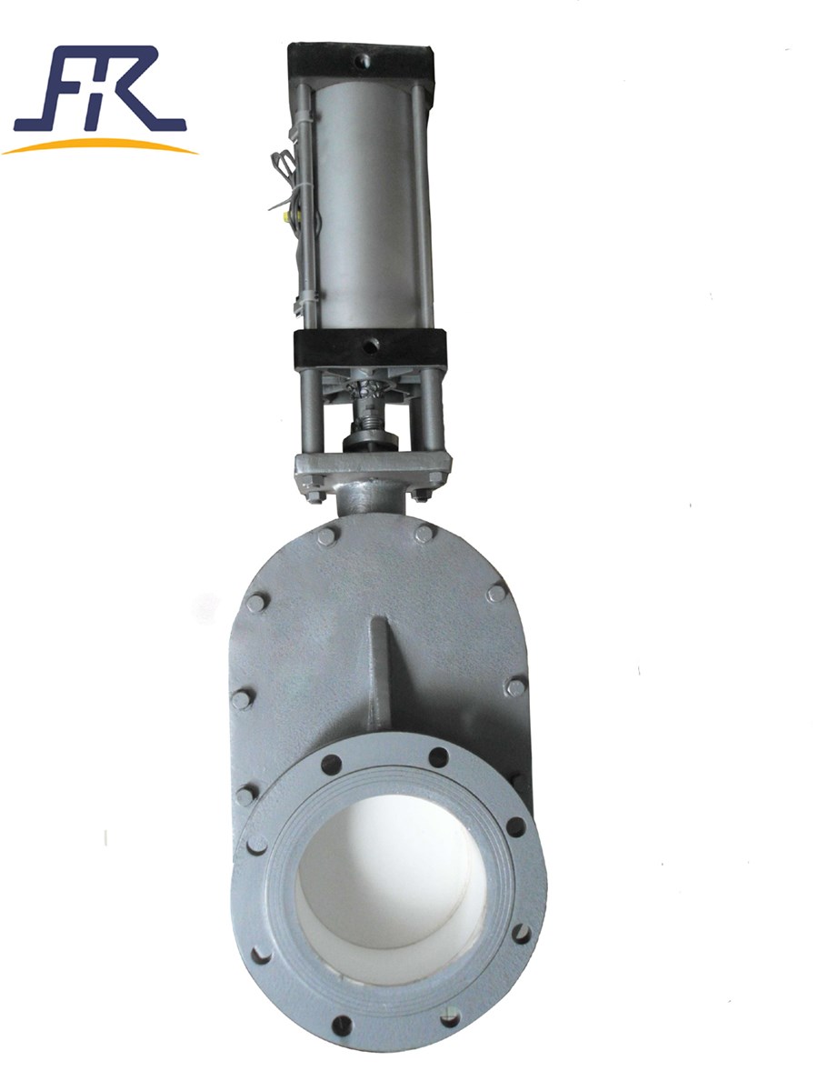 Pneumatic Anti wear ceramic gate valve